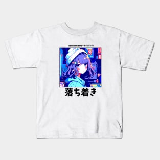 Y2K Aesthetic Harajuku Anime Girl Kids T-Shirt